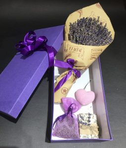 thế giới hoa lavender khô
