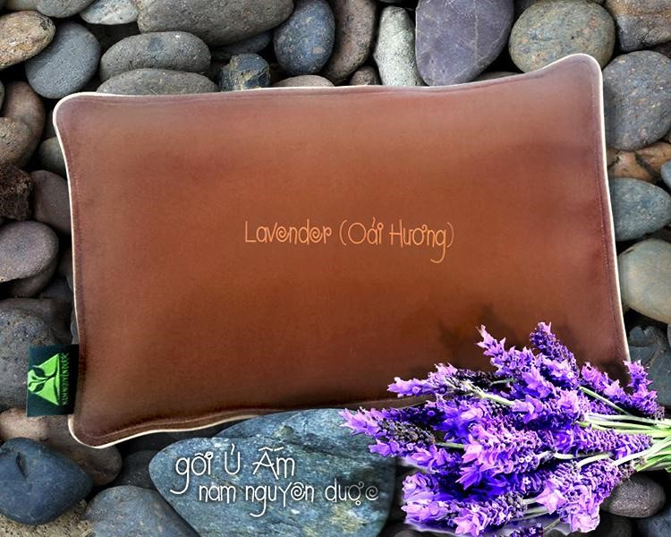 gối ủ ấm lavender