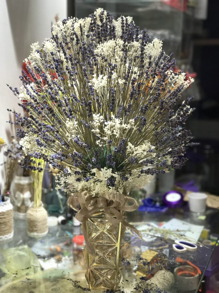 hoa lavender khô