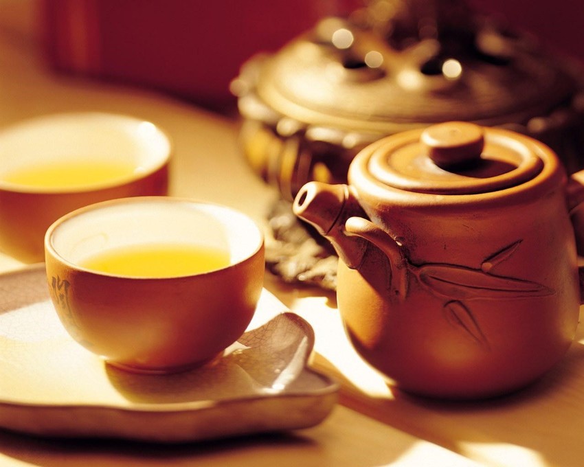 quà tặng từ trà