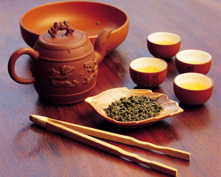 quà tặng từ trà